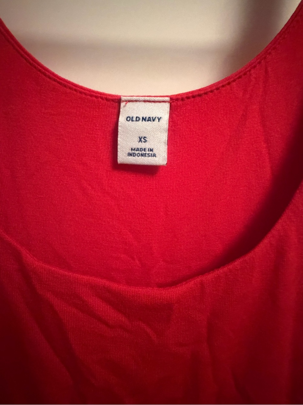 Old Navy Classic Sleeveless Red Summer Dress - xs - Picture 3 of 4